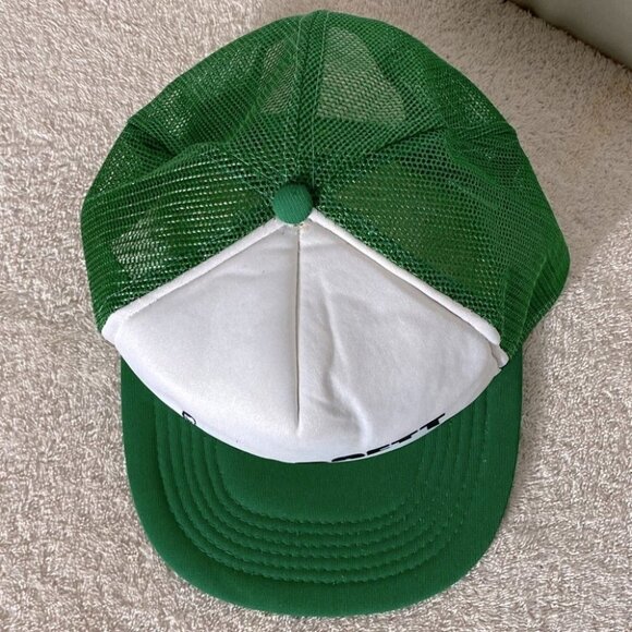 Vintage Garrett Metal Detectors Green Mesh Snap Back Trucker Hat - Picture 8 of 8